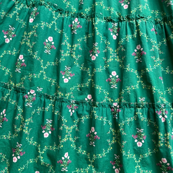 Hill House Ellie dress in Emerald Trellis - Picture 5 of 9